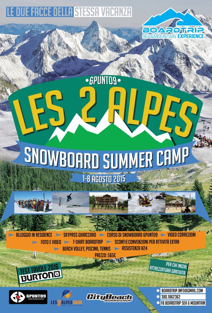 LES 2 ALPES SUMMER CAMP